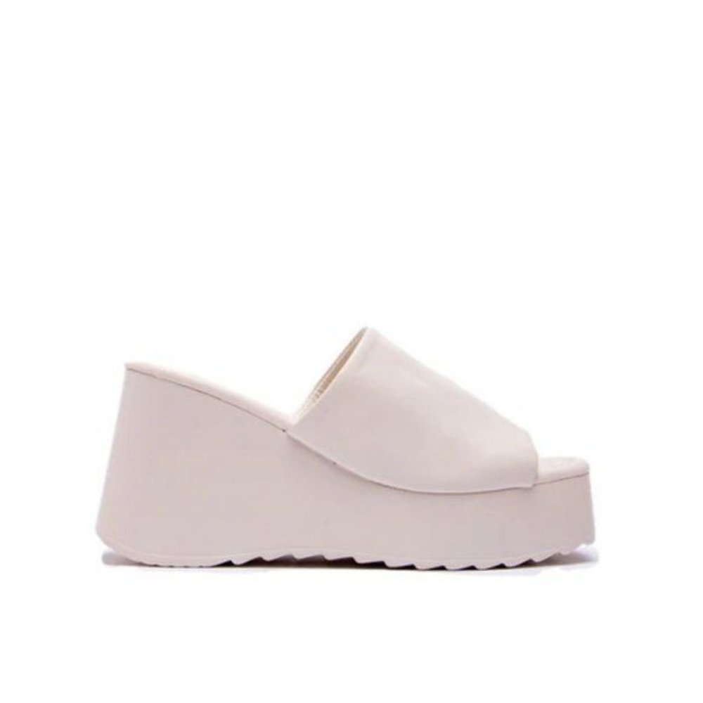 !! NEW !! Y2K Chunky Platform Wedges in Black - Picture 8 of 10